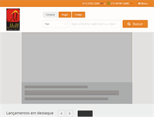 Tablet Screenshot of mellimobiliaria.com.br